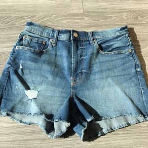 Gap Denim Distressed Shorts